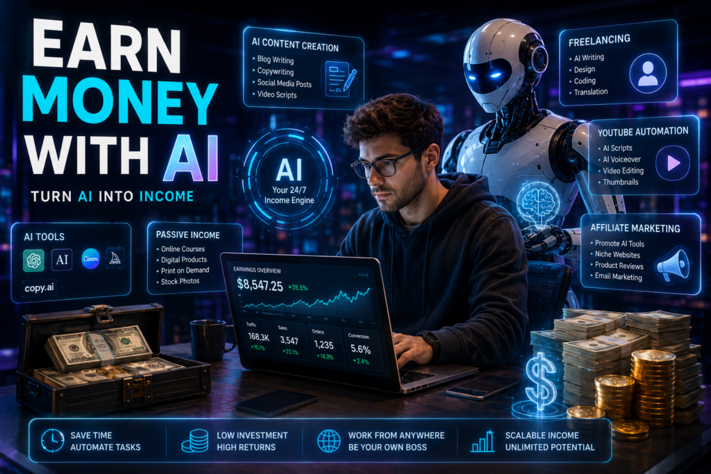 Earn money with AI